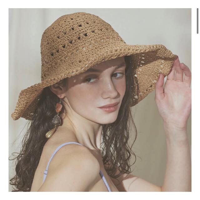 titivate(ティティベイト)の人気再入荷‼️sea dress ペパーハット レディースの帽子(麦わら帽子/ストローハット)の商品写真