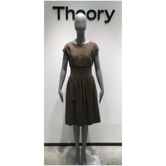 最安値挑戦 Theory 19ss フレンチスリーブワンピース