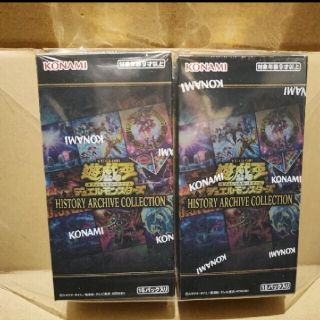 ユウギオウ(遊戯王)の遊戯王　ヒストリーアーカイブコレクション　シュリンク付き2BOX(Box/デッキ/パック)