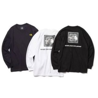 ザノースフェイス(THE NORTH FACE)のノースフェイスロングスリーブバンダナスクエアロゴティー（メンズ）(Tシャツ/カットソー(七分/長袖))