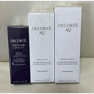 COSME DECORTE - コスメデコルテ AQスキンケア3点セットの通販