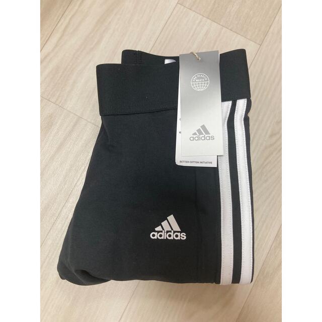 adidas(アディダス)の【新品】adidas アディダス レギンスパンツ　3ストライプ　L レディースのレッグウェア(レギンス/スパッツ)の商品写真