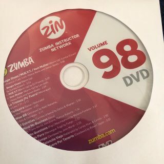 ズンバDVD zin98 ウォーミングアップ付き(スポーツ/フィットネス)