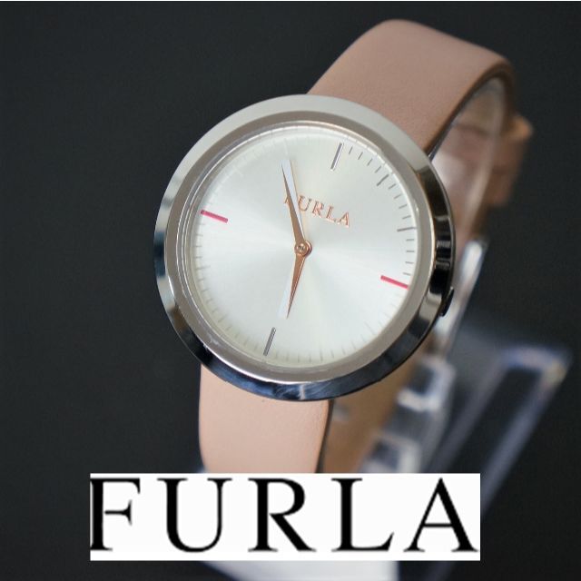 Furla(フルラ)の【稼働品】FURLA ヴァレンティナ 　レディース腕時計　純正ベルト　電池交換済 レディースのファッション小物(腕時計)の商品写真