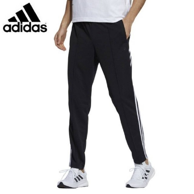 adidas(アディダス)の新品　アディダス　メンズ　上下セット　BLACK　Lサイズ　黒　BLACK メンズのトップス(その他)の商品写真