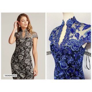 タダシショウジ(TADASHI SHOJI)の2021新品 4 Tadashi Shoji タダシショージ BC24484NT(ひざ丈ワンピース)