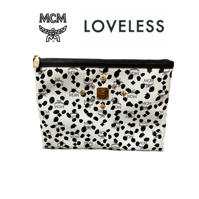 MCM × loveless エムシーエム ラブレス コラボ クラッチバッグ www