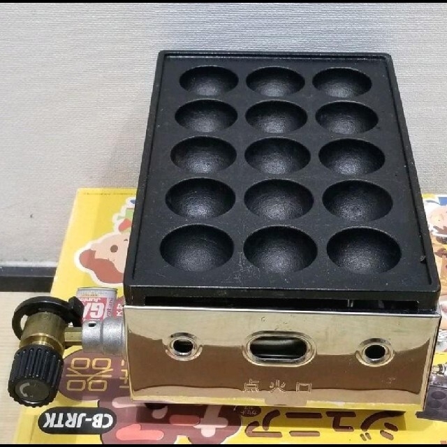 Iwatani - イワタニ たこ焼器 カセットガス式 CB-JRTK 鉄鋳物製 Iwatani - イワタニ たこ焼器 カセットガス式 CB-JRTK 鉄鋳物製