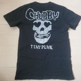 チャビーギャング(CHUBBYGANG)のCHUBBYGANG Tシャツ 黒 ブラック キッズ S チャビーギャング(Tシャツ/カットソー)