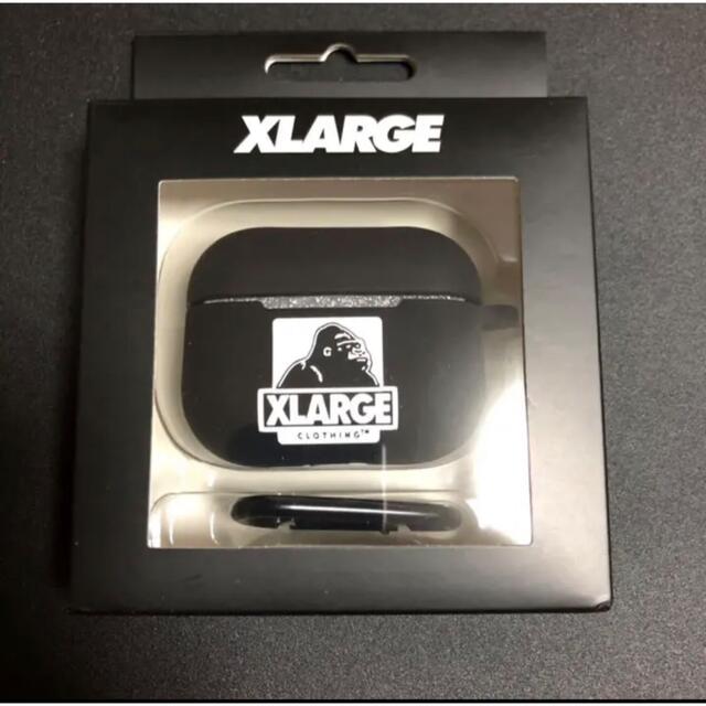 XLARGE(エクストララージ)の☆新品未使用☆xlarge air pods pro ケース ブラックblack スマホ/家電/カメラのスマホアクセサリー(モバイルケース/カバー)の商品写真