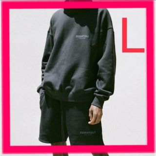 フィアオブゴッド(FEAR OF GOD)のネイビー     限定カラー    essentials(Tシャツ/カットソー(七分/長袖))