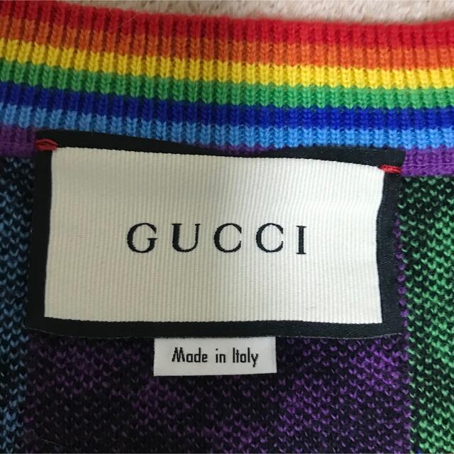 Gucci(グッチ)のSALE グッチ　マルチカラーgg半袖ニット メンズのトップス(ニット/セーター)の商品写真