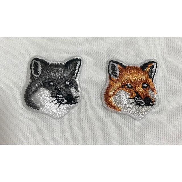 メゾン・キツネ　FOX HEAD　スウェットカットソー