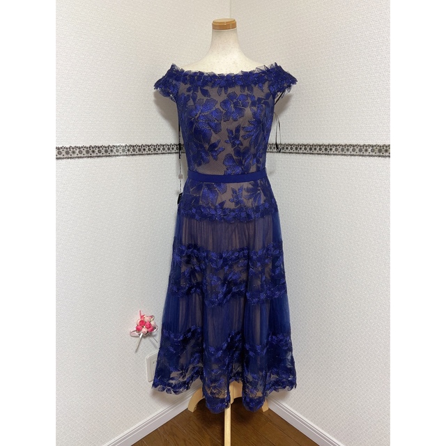 TADASHI SHOJI(タダシショウジ)の新品 4 Tadashi Shoji タダシショージ NO24514NT レディースのワンピース(ロングワンピース/マキシワンピース)の商品写真