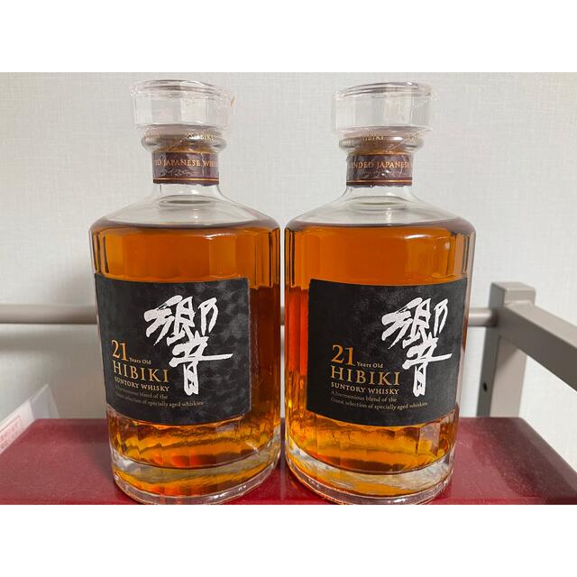 最も完璧な サントリー 響21年2本〜新品箱付き - ウイスキー - www