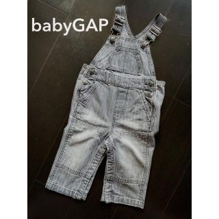 ベビーギャップ(babyGAP)のベビーギャップ 80cm ダメージデニムオーバーオール(パンツ)