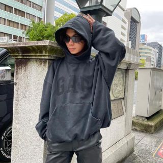 GAP - YEEZY GAP BALENCIAGA DOVE HOODIE黒Black Lの通販 by 正規品