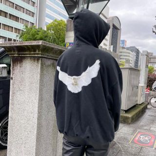 yeezy gap balenciaga dove hoodie L