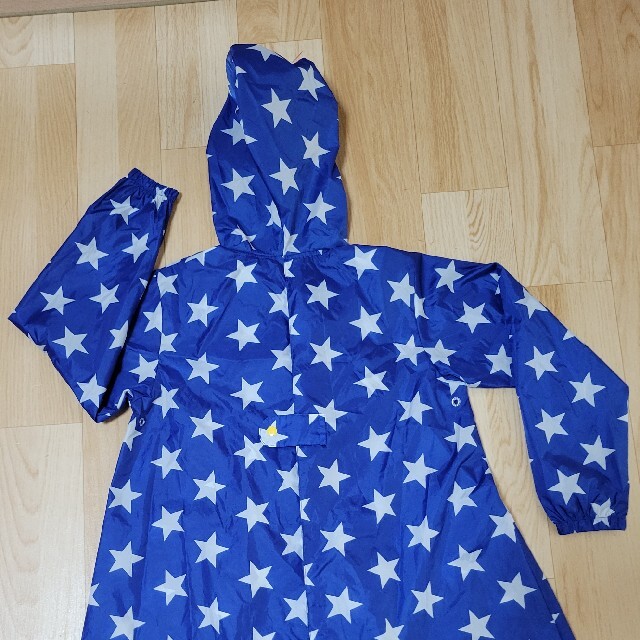 KIDS FORET(キッズフォーレ)の★美品★子供用レインコート　(Lサイズ120cm～140cm) キッズ/ベビー/マタニティのこども用ファッション小物(レインコート)の商品写真