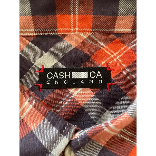 CASH CA(カシュカ)のCASH CA カシュカ　半袖 チェック シャツ　L 日本製 メンズのトップス(シャツ)の商品写真