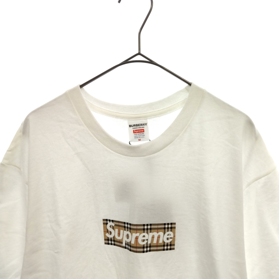 SUPREME シュプリーム 22SS×BURBERRY Box Logo Tee×バーバリー