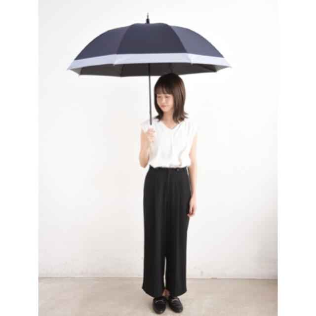 サンバリア Lサイズ / コンビ(ネイビー、竹手元) 大きな割引 www
