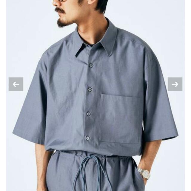 2周年記念イベントが オーラリー21ss SILK WOOL POLYESTER SHIRTS ...