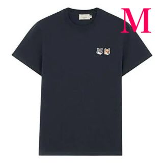 メゾンキツネ(MAISON KITSUNE')の【新品】MAISON KITSUNE メゾンキツネ Tシャツ ブラックM(Tシャツ/カットソー(半袖/袖なし))