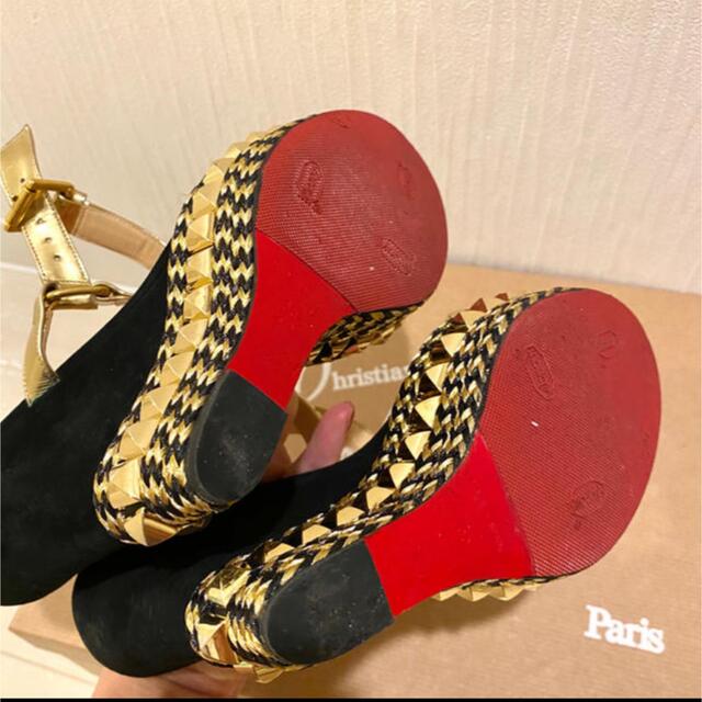 Christian Louboutin(クリスチャンルブタン)の⭐︎美品⭐︎ クリスチャンルブタン　サンダル　35 レディースの靴/シューズ(サンダル)の商品写真