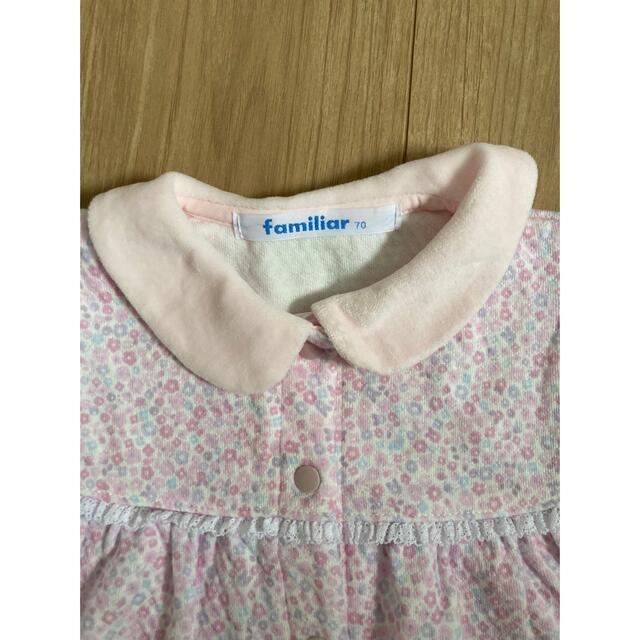 familiar(ファミリア)のfamiliar ロンパース キッズ/ベビー/マタニティのベビー服(~85cm)(ロンパース)の商品写真