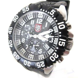 ルミノックス(Luminox)のルミノックス 腕時計 3181 クロノグラフ ネイビーシール スティール(腕時計)