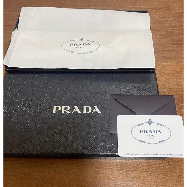 PRADA(プラダ)のPRADA プラダ 長財布　SAFFIANO METAL 1M1348 レディースのファッション小物(財布)の商品写真