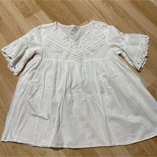 バックナンバー(BACK NUMBER)のトップス　チュニックブラウス☆美品(シャツ/ブラウス(半袖/袖なし))