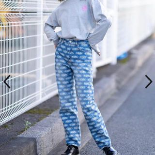 エックスガール(X-girl)のOVAL LOGO DENIM PANTS X-girl(デニム/ジーンズ)