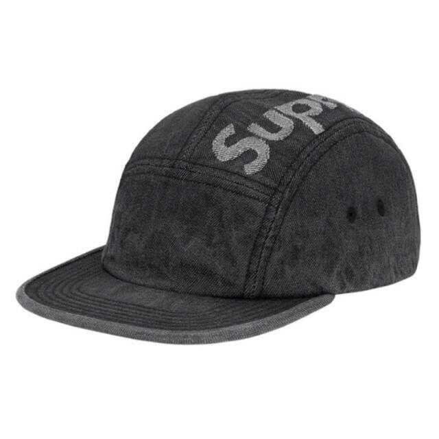 新品 Supreme シュプリーム TopLogo Denim Camp Cap