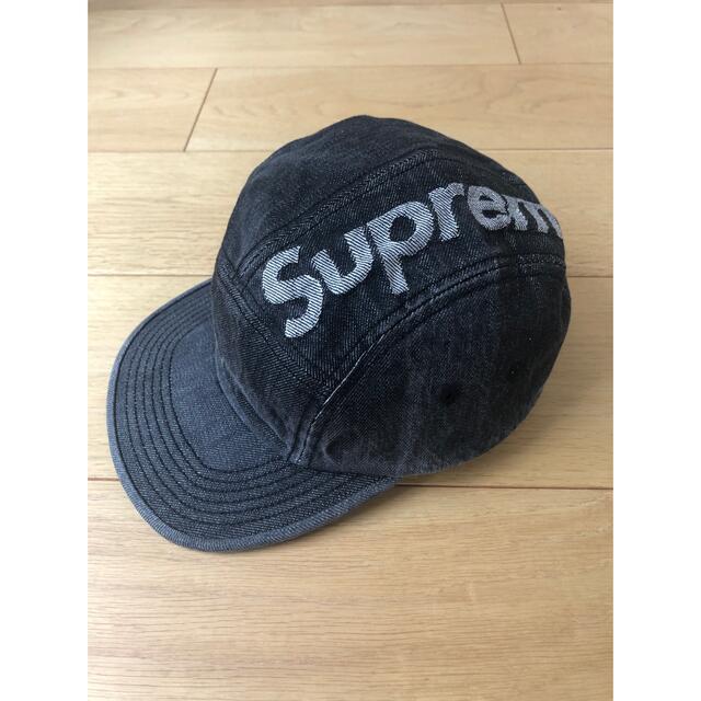 Supreme(シュプリーム)のSUPREME シュプリーム  ロゴ キャップ デニム camp cap メンズの帽子(キャップ)の商品写真