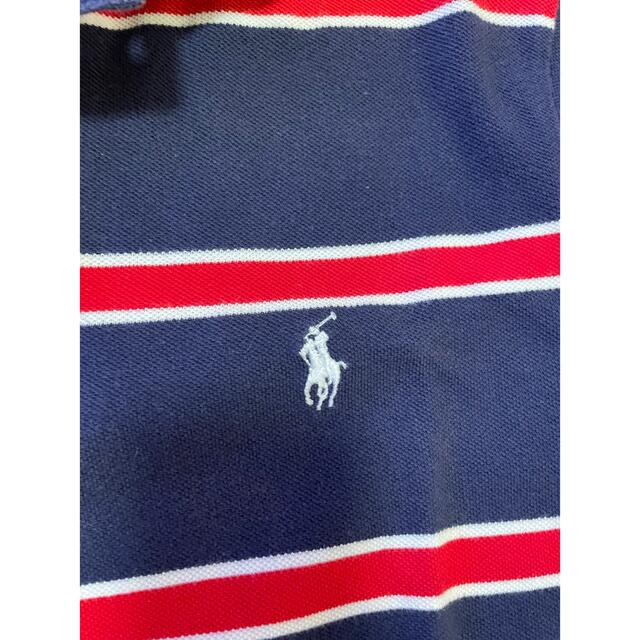 POLO RALPH LAUREN(ポロラルフローレン)のラルフローレン　ボーダー　ポロシャツ メンズのトップス(ポロシャツ)の商品写真