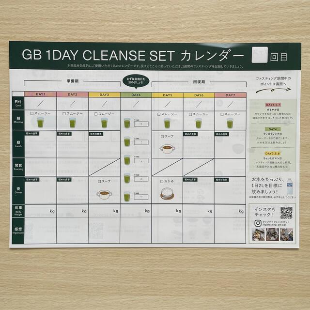 うのにもお得な GBファスティングセット ワンデイクレンズセット 1day