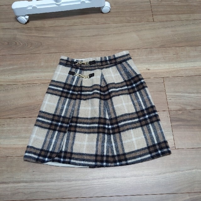 Rirandture(リランドチュール)のリランドチュール シャギーチェックミニスカート レディースのスカート(ミニスカート)の商品写真