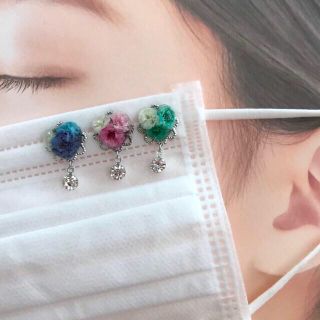 No.1161 【SALE3点set】お花マグネットマスクチャーム 売り人気 www
