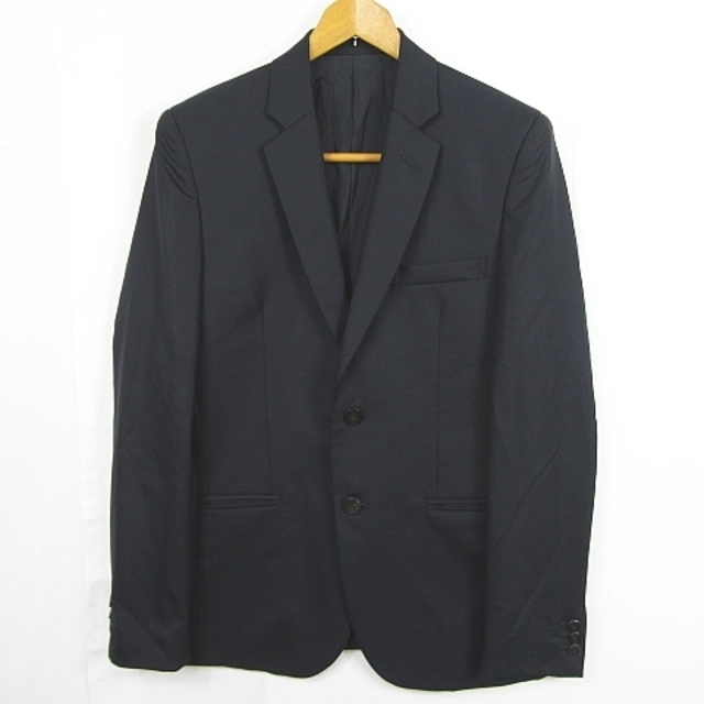 STUDIOUS(ステュディオス)のステュディオス STUDIOUS テーラードジャケット 毛 0 ブラック メンズのジャケット/アウター(テーラードジャケット)の商品写真