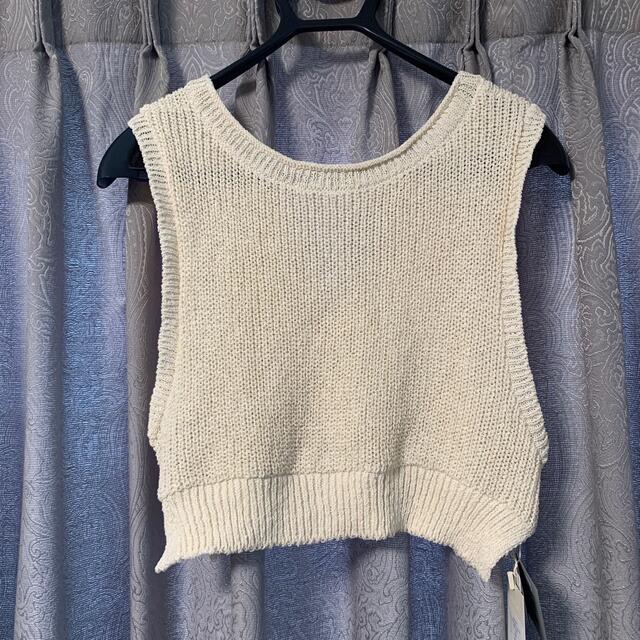 searoomlynn  PAPER KNIT 2wayトップス