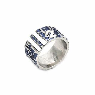 クリスチャンディオール(Christian Dior)のクリスチャン ディオール リング シルバー ブルー(リング(指輪))