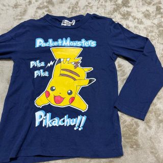 ポケモン(ポケモン)の【値下げ】子供服　長袖☺︎　　　　　　　　　　　　　　　ピカチュウ　120cm(Tシャツ/カットソー)