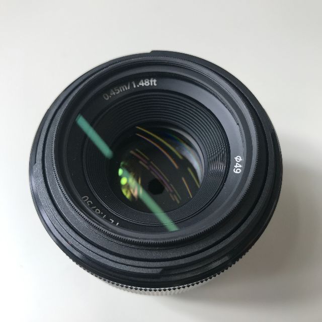 カメラ レンズ(単焦点) SONY - SONY FE 50mm F1.8 (レンズ保護フィルター付き)の通販 by 