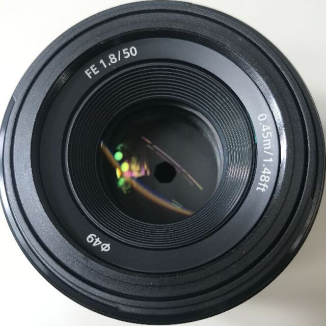 SONY(ソニー)のSONY FE 50mm F1.8 (レンズ保護フィルター付き) スマホ/家電/カメラのカメラ(レンズ(単焦点))の商品写真