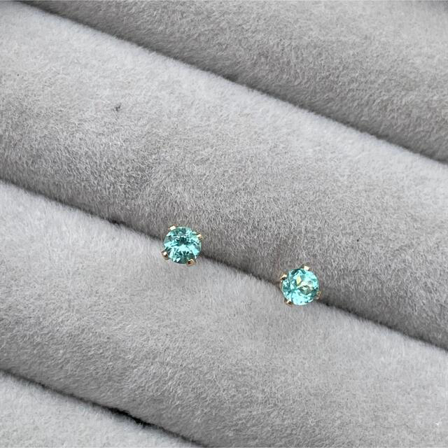 オーダー】14kgf paraibacolor Apatite pierce-