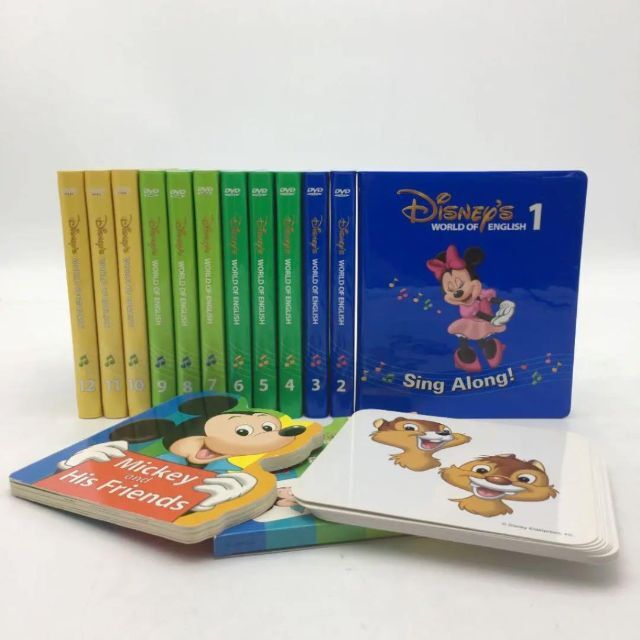 送料0円】 Disney - 2012年購入!シングアロングDVD12枚 旧子役 DWE 格安ショップ DWE シングアロング 使用感ありなので値引き中! DVD,CD 知育玩具