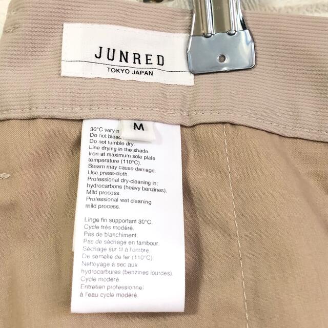 JUNRED(ジュンレッド)のJUNRED ジュンレッド ライトベージュ センタープレスパンツスラックスメンズ メンズのパンツ(スラックス)の商品写真