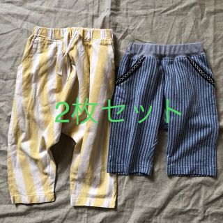 アンパサンド(ampersand)の2枚セット　ベビーパンツ(パンツ/スパッツ)